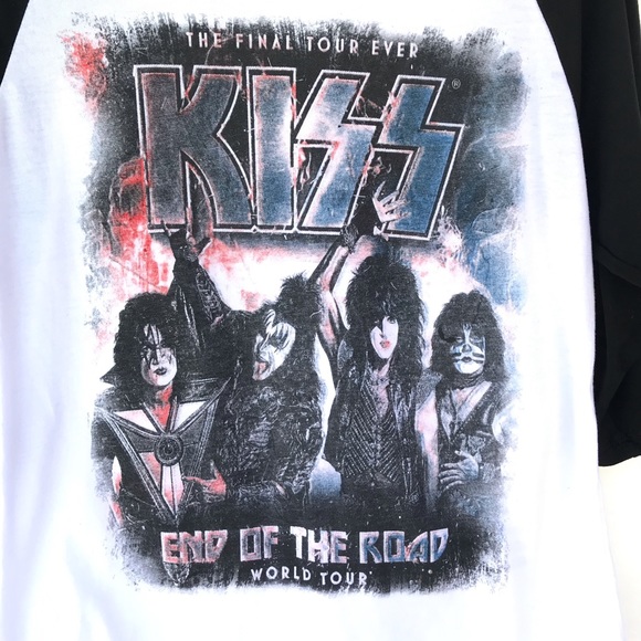 EUC KISS World Tour Baseball Shirt - Picture 2 of 6
